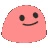 old android style blob emoji dancing